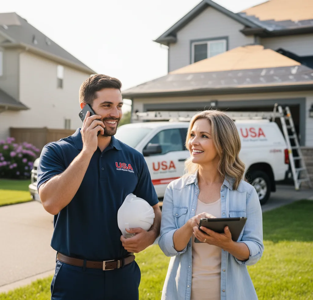 USA Roof Repair Experts customer support in Fernley